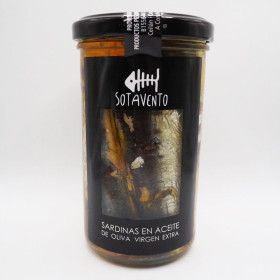 Sardinas en aceite de oliva virgen extra ('Sotavento' conserva artesanal)