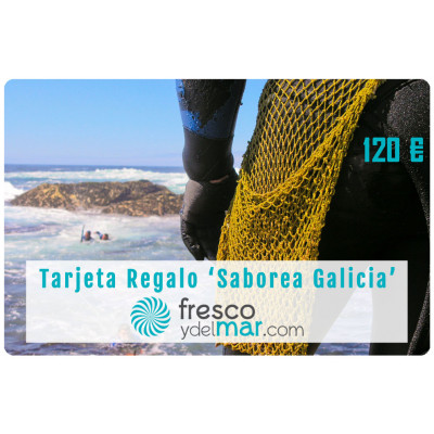 Tarjeta Regalo "Saborea Galicia - 120"