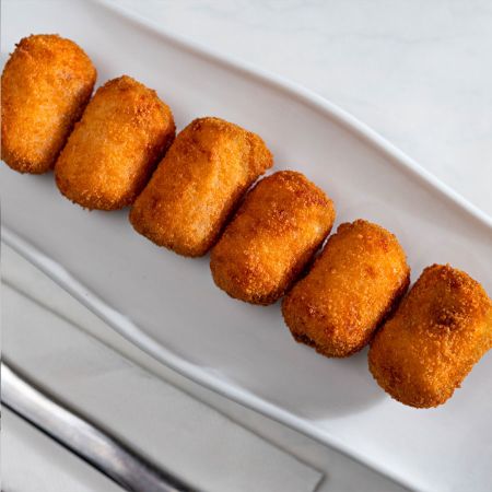 Croquetas de choco (sepia), merluza o cocido gallego a domicilio