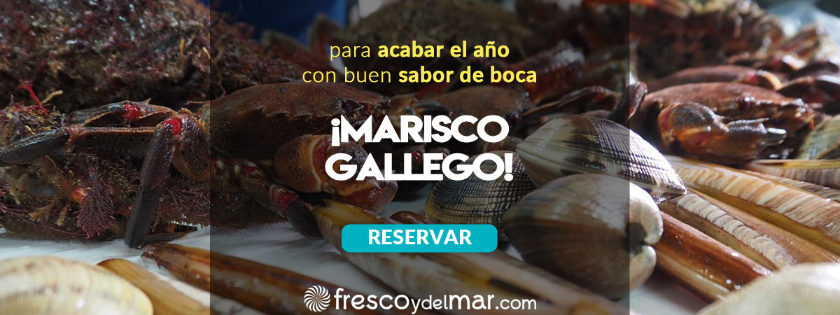 Marisco Gallego Y Pescado Fresco A Domicilio. Pescadería Online